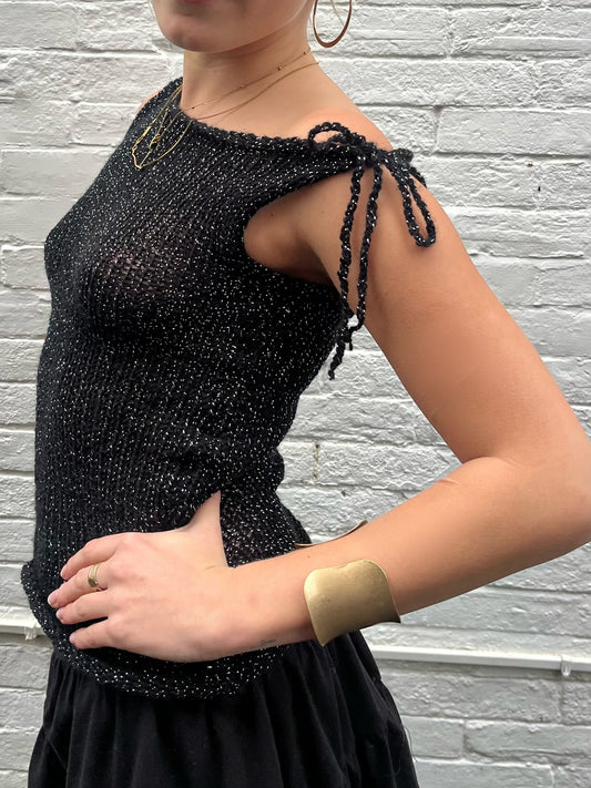 The Black Jasmine Knit