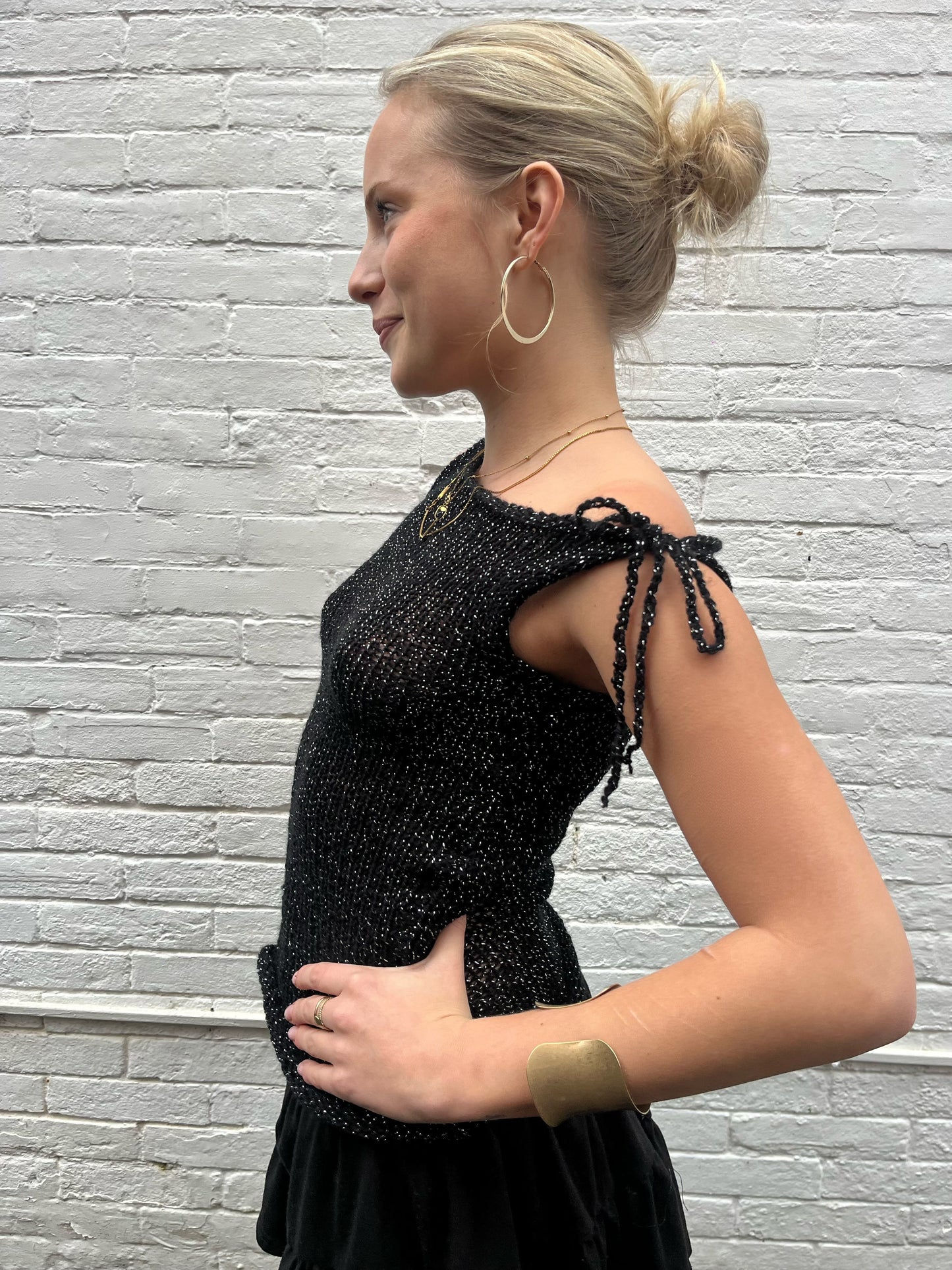 The Black Jasmine Knit