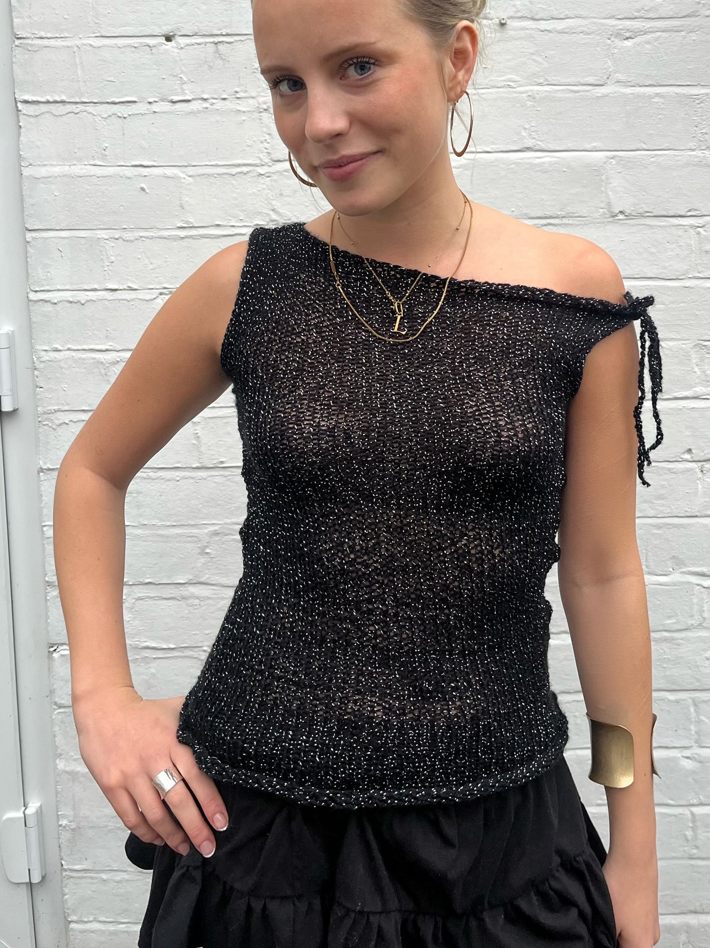 The Black Jasmine Knit