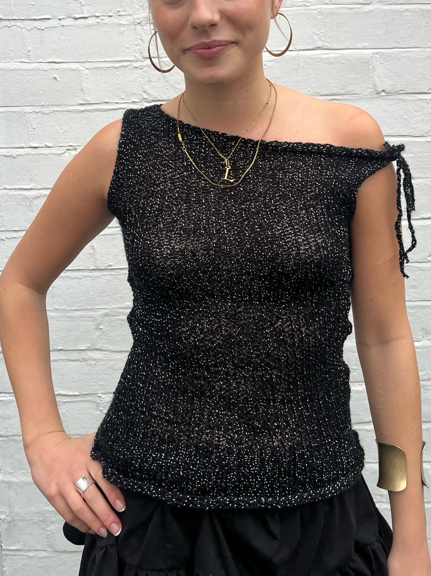The Black Jasmine Knit
