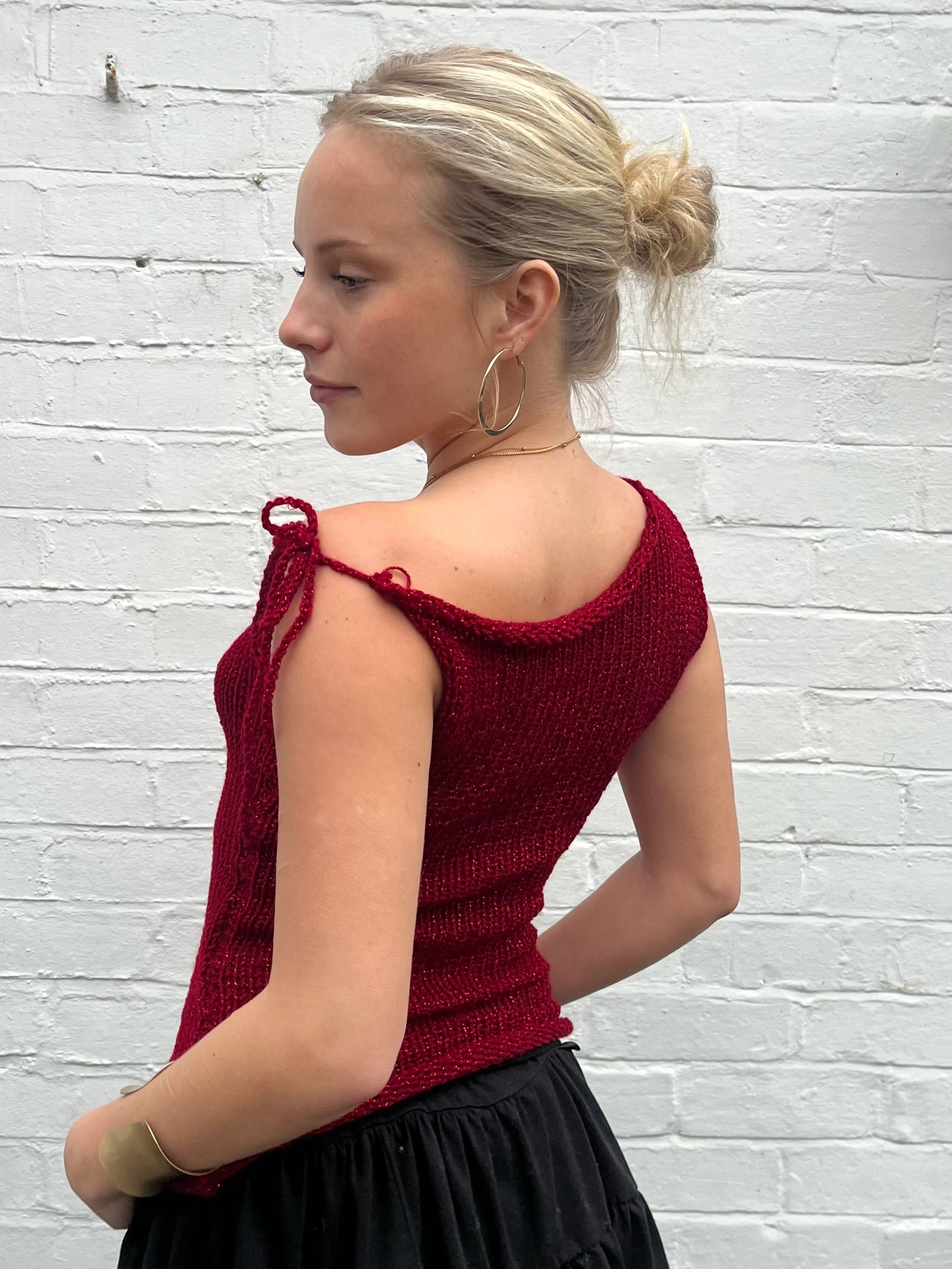 The Red Jasmine Knit