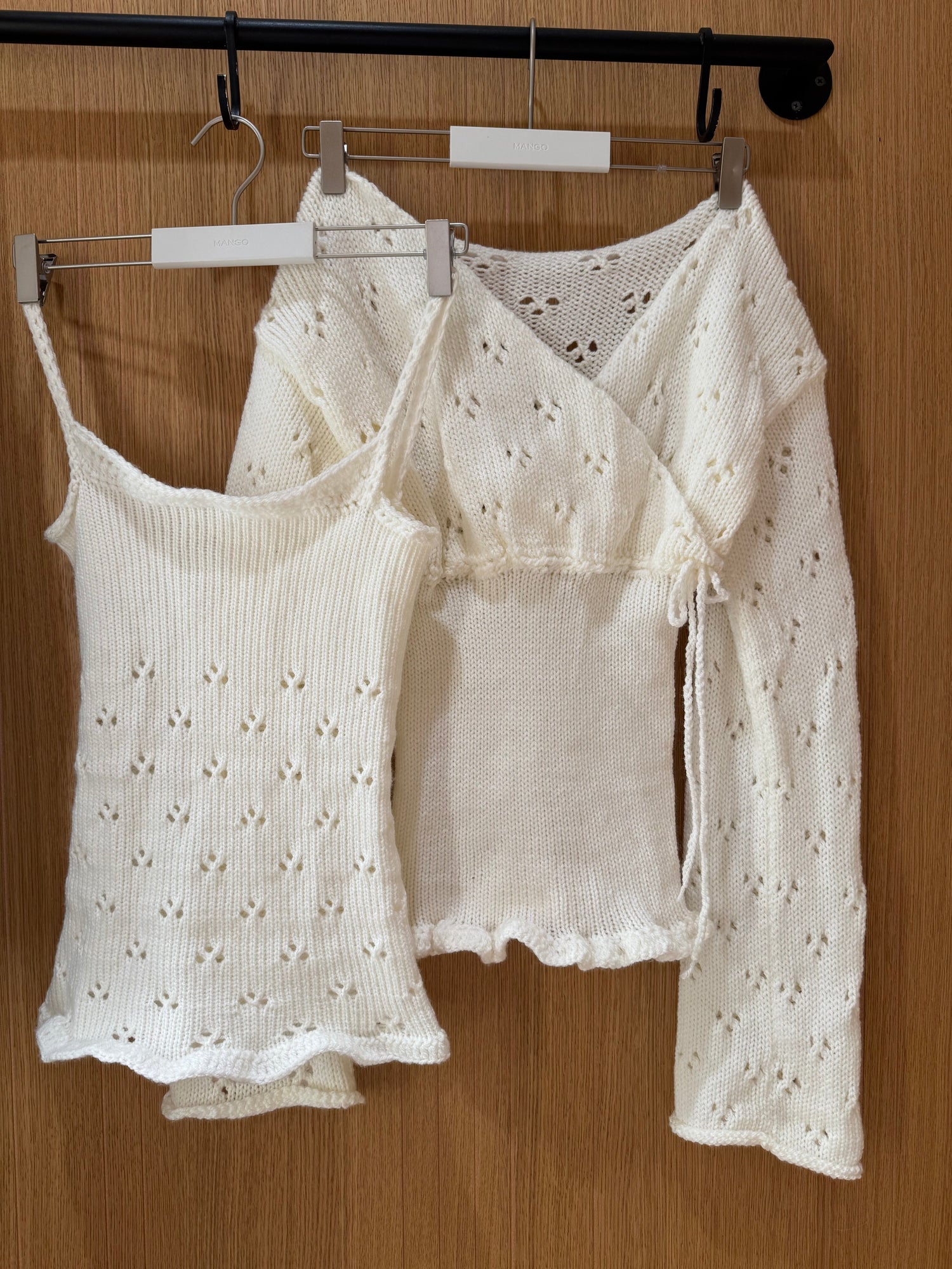 Cara Knit + Cream Celia Tank Set