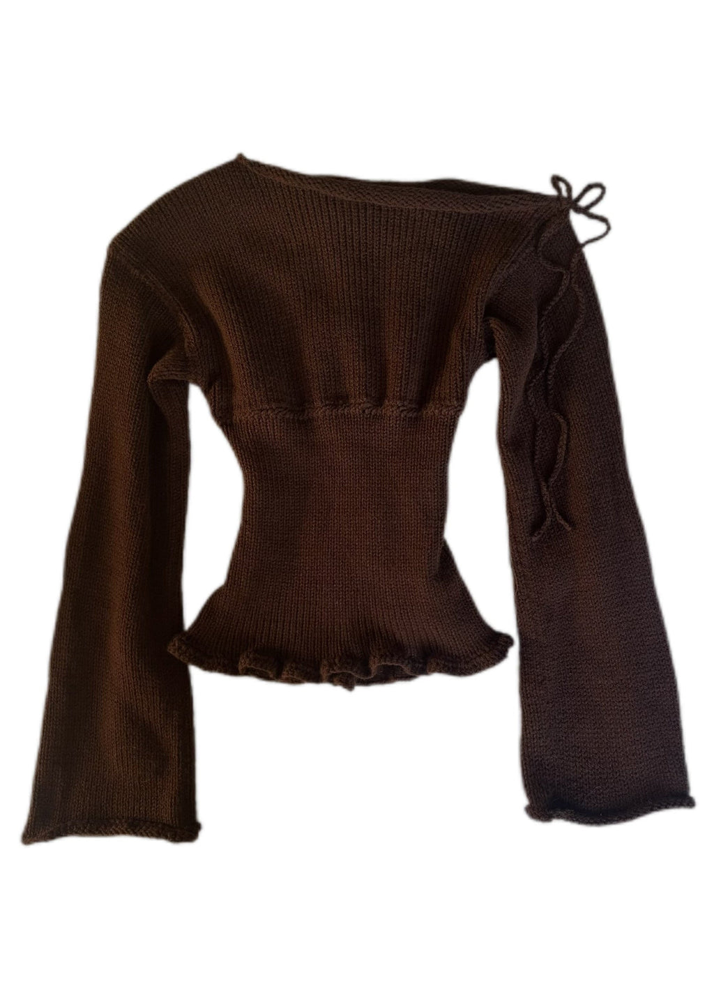 The Chocolate Brown Amelie Knit