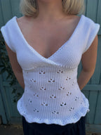 The White Niamh Knit