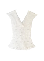 The White Niamh Knit