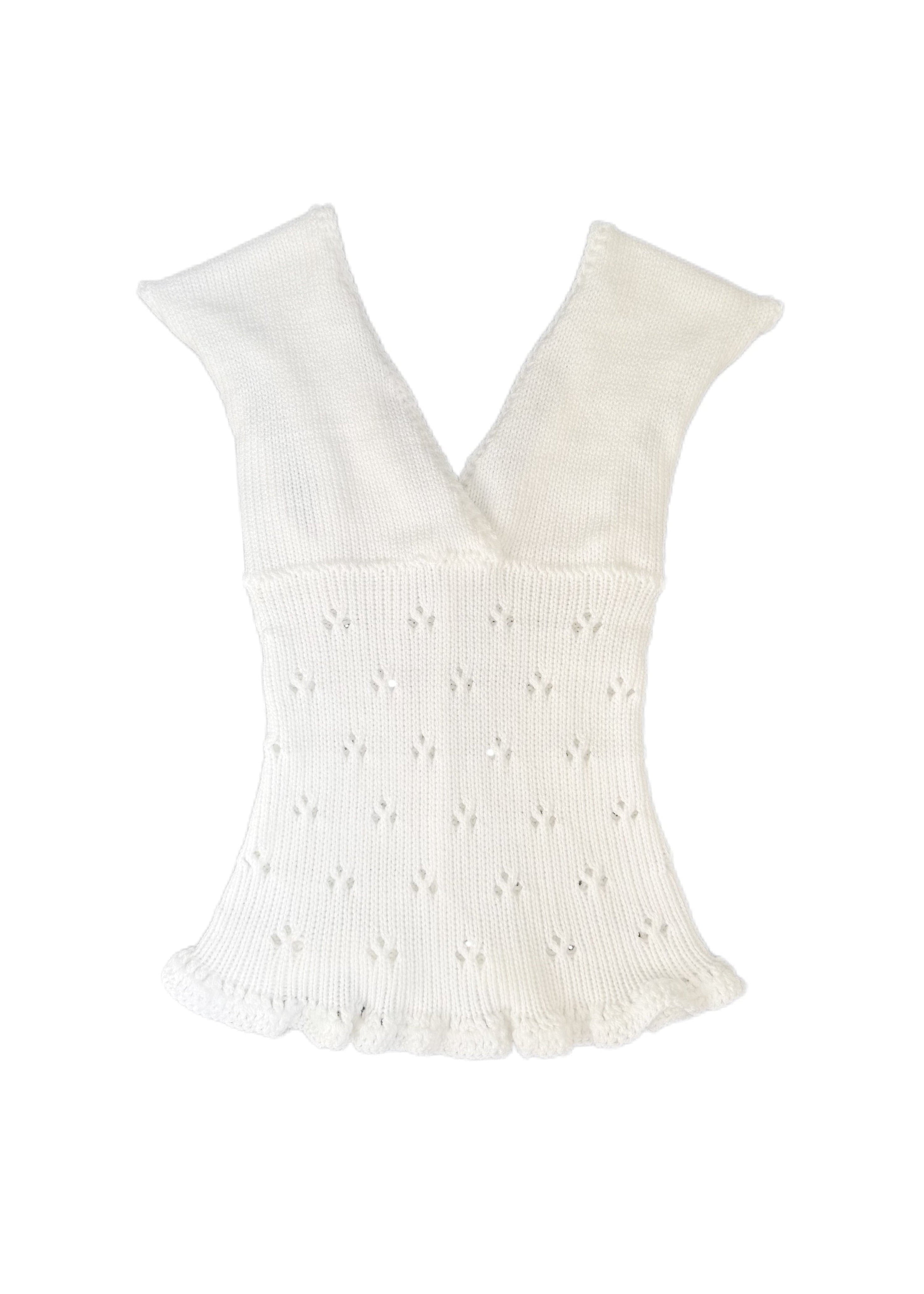The White Niamh Knit