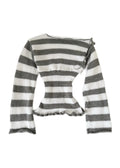 The Grey and White Amelie Knit