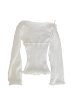 The White Amelie Knit
