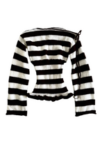The Black and White Amelie Knit