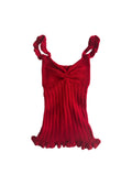 The Cherry Red Jessica Knit