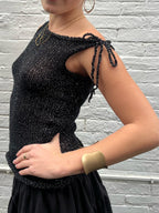 The Black Jasmine Knit