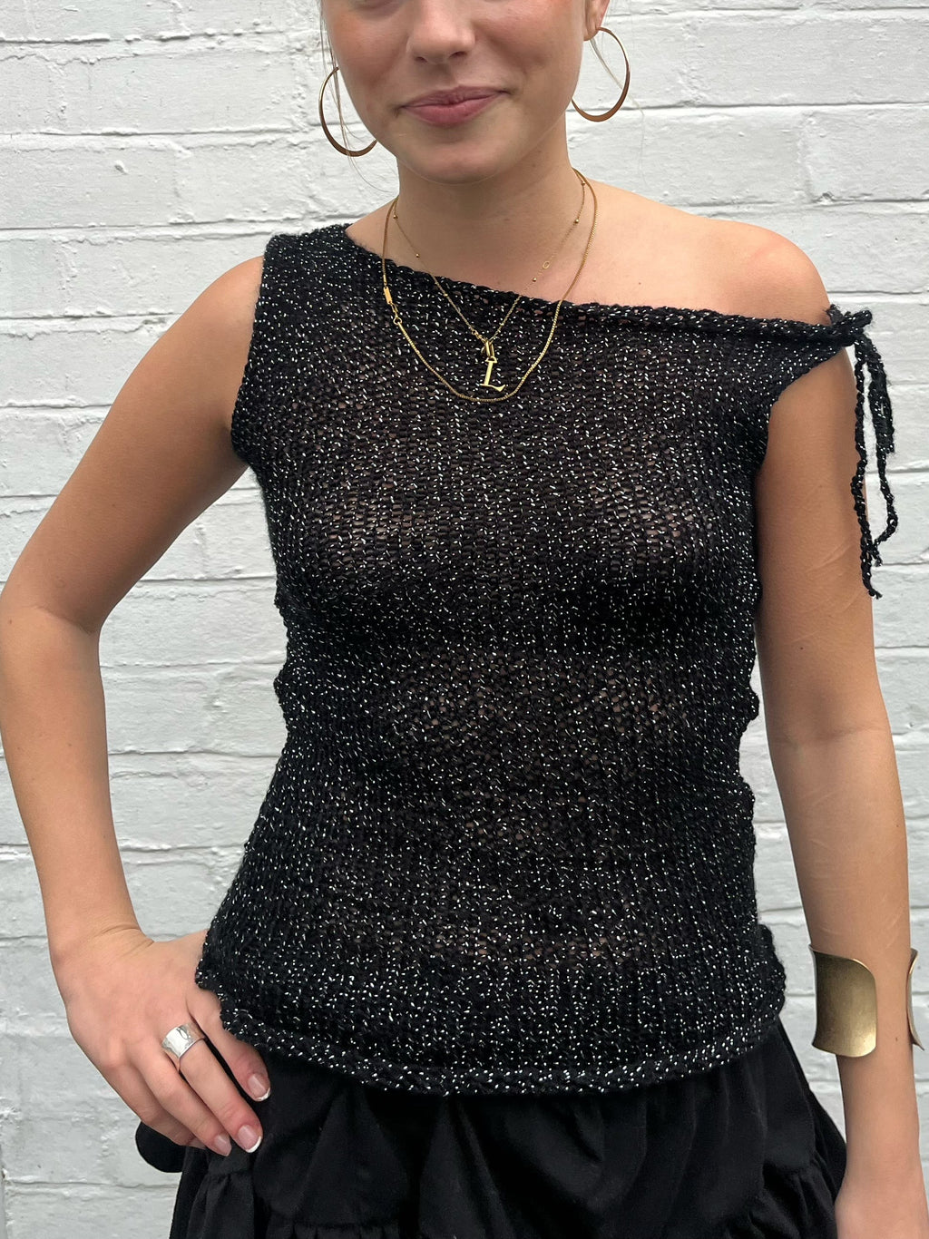 The Black Jasmine Knit