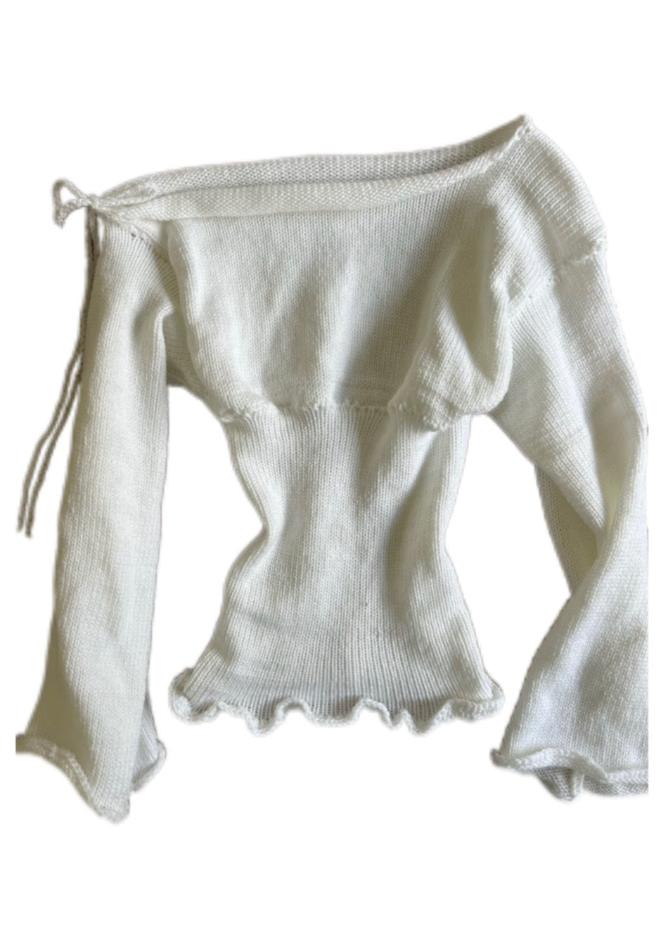 The White Amelie Knit