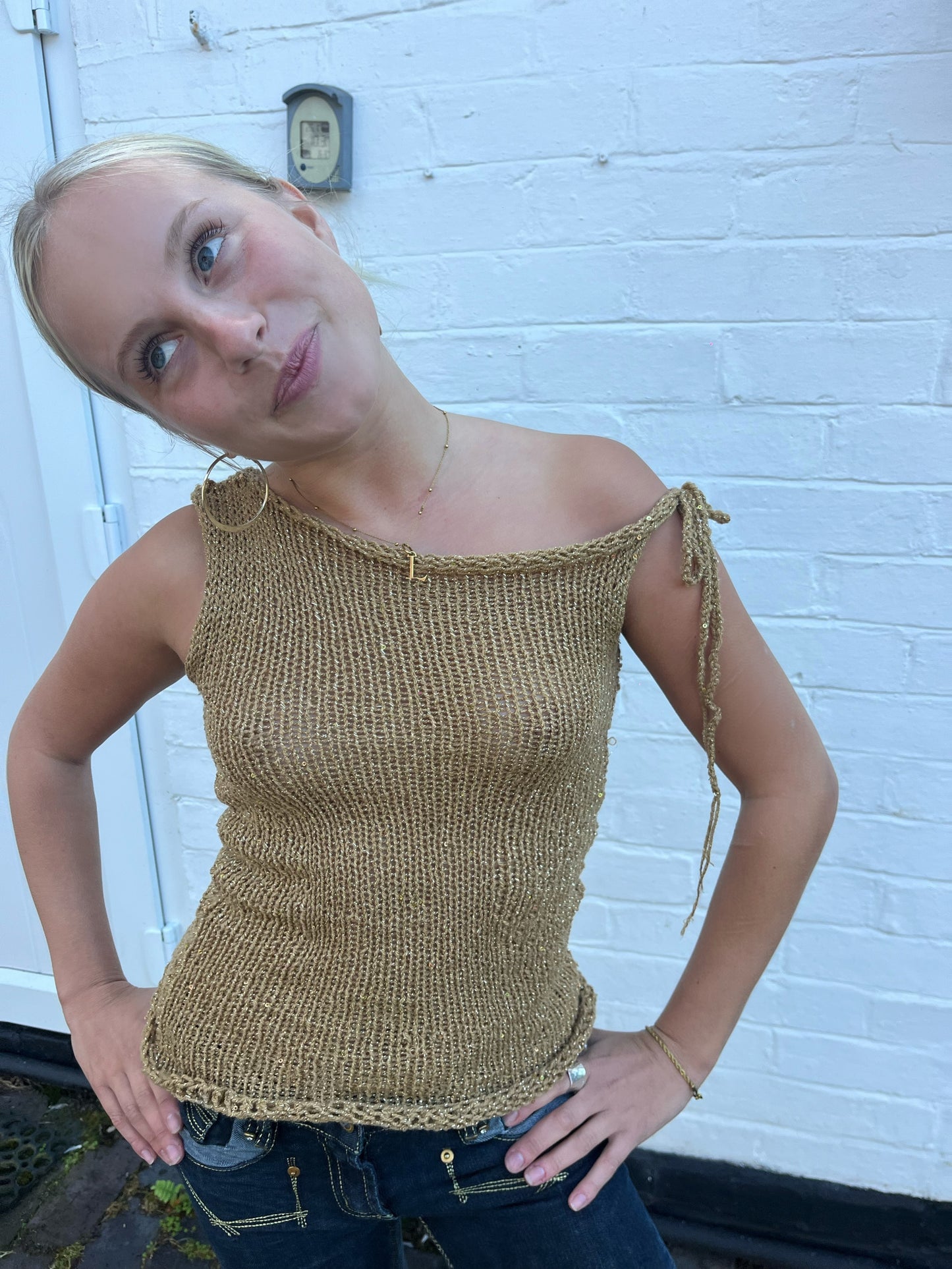 The Gold Jasmine Knit