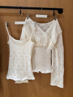The Cream Celia Knitted Tank