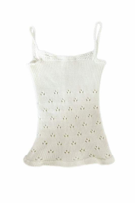 The Cream Celia Knitted Tank